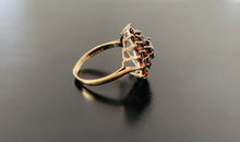 Load image into Gallery viewer, Antique women’s garnet and gold ring