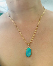Load image into Gallery viewer, Women’s opal and diamond pendant
